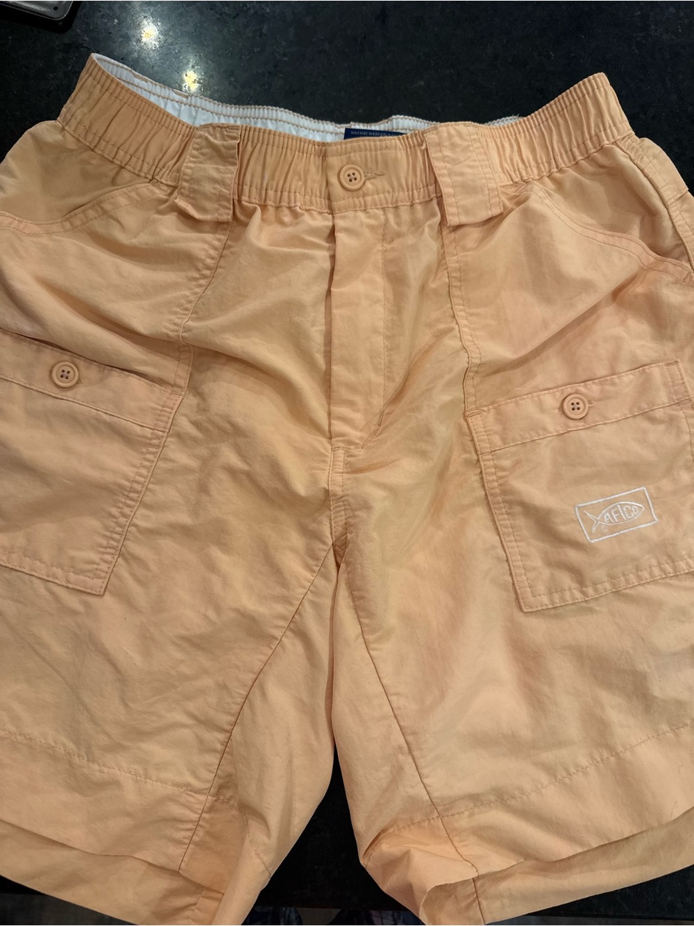 AFTCO Peach Cargo Shorts for Kids
